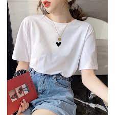 Playera de corazón (Blanco)